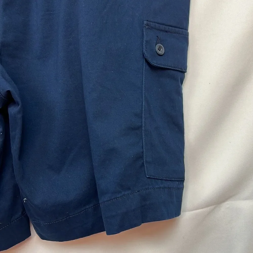 St. John’s Bay Navy Blue Cargo shorts size 44 NWT
